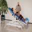 MICHELANGELO bariatric standing stretcher: with height and inclination achieved by two electric motors MICHELANGELO bariatric standing stretcher: with height and inclination achieved by two electric motors